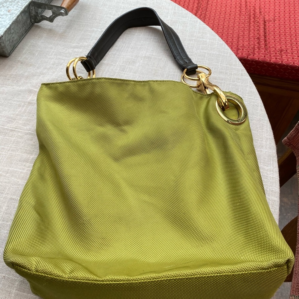 Lime Green Shoulder Bag - Picture 2 of 9